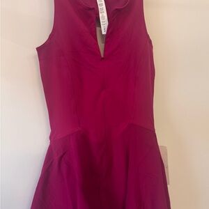 Lululemon Everlux short lined Tennis Tank Dress 6” Size 4 NWT color code MGPR